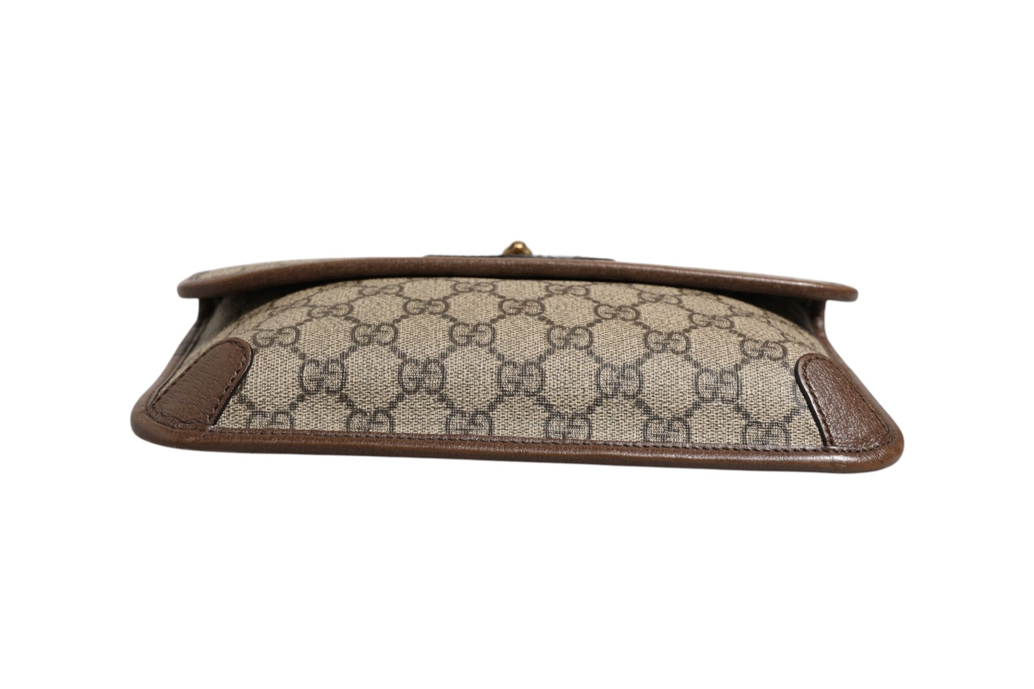 Gucci Supreme Canvas Belt Women's Bag (Pre-Owned)