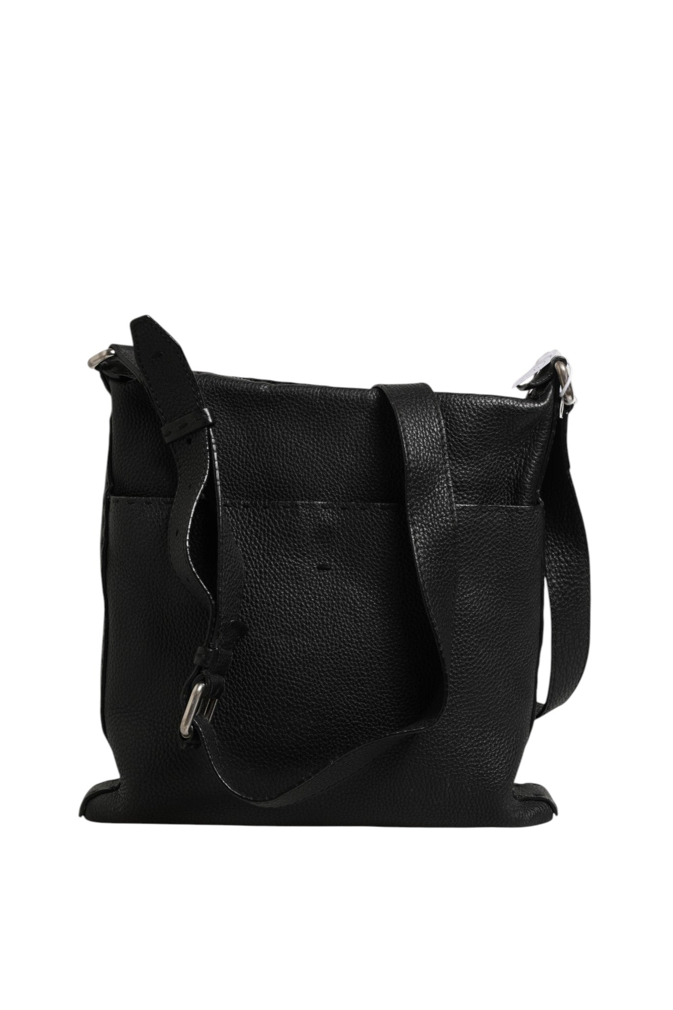 Fendi Selleria Leather Messenger Crossbody Women's Bag (Pre-Owned)