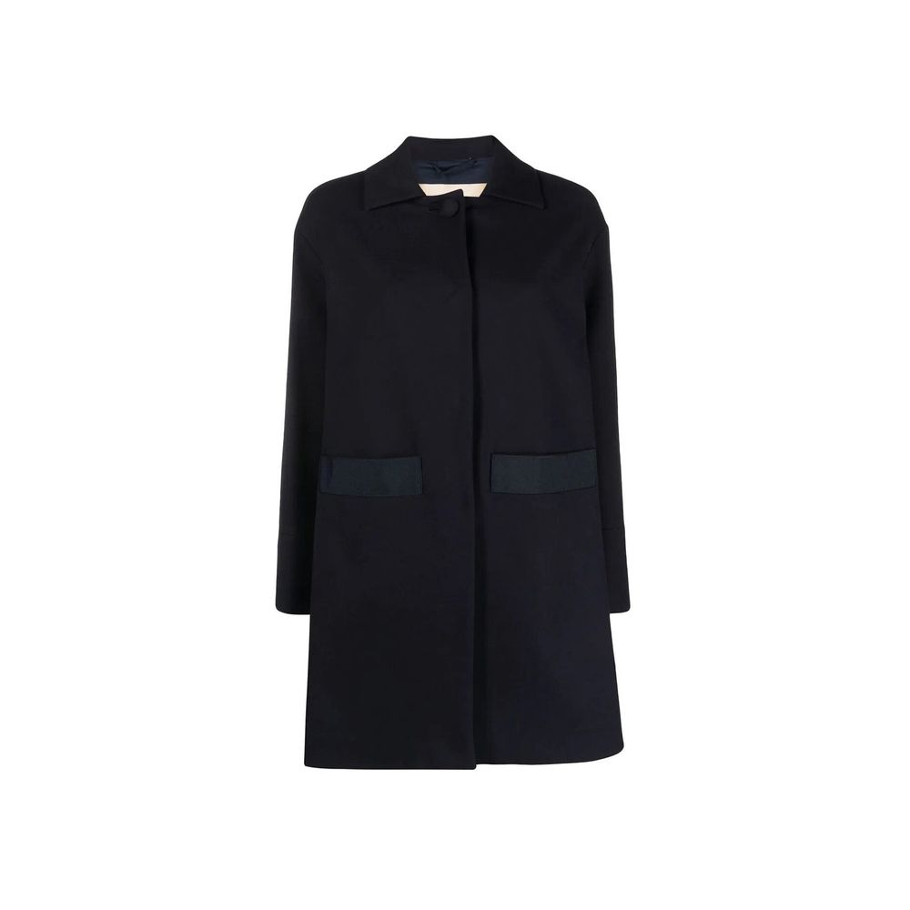 Herno Blue Cotton Women's Coat