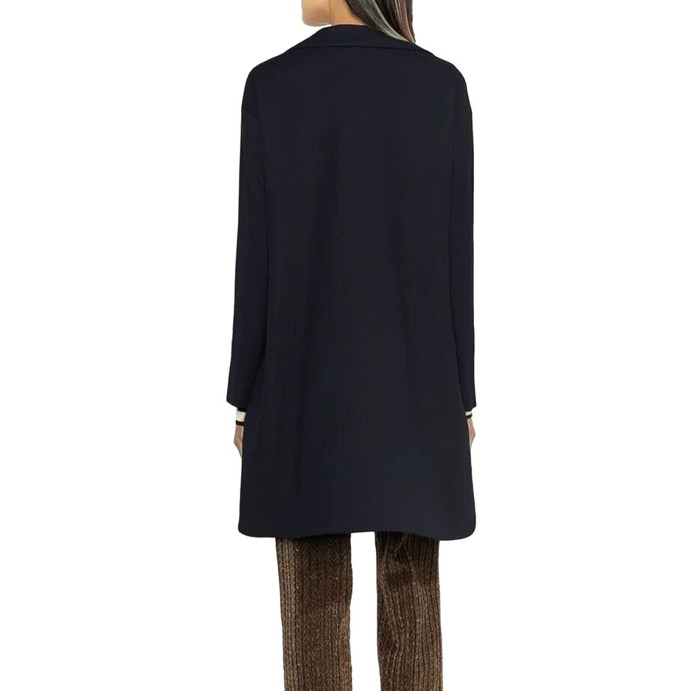 Herno Blue Cotton Women's Coat