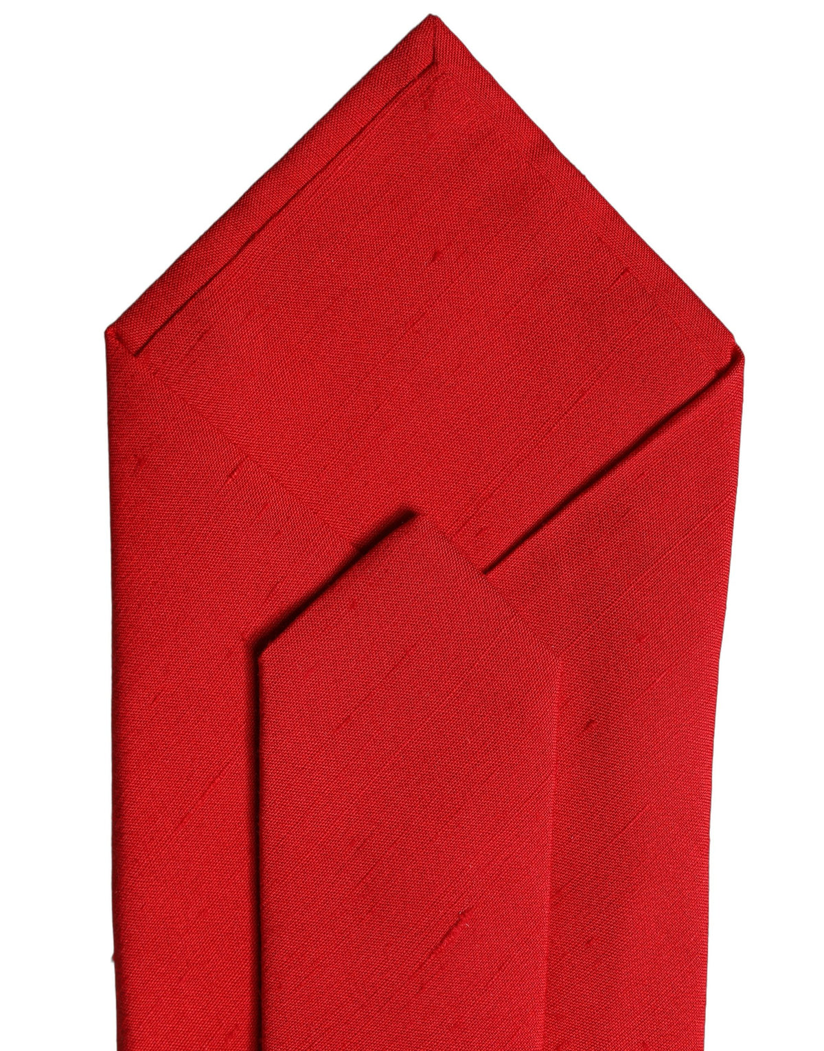 Dolce & Gabbana Red Solid Silk Cotton Adjustable Women NeckWomen's Women's Tie