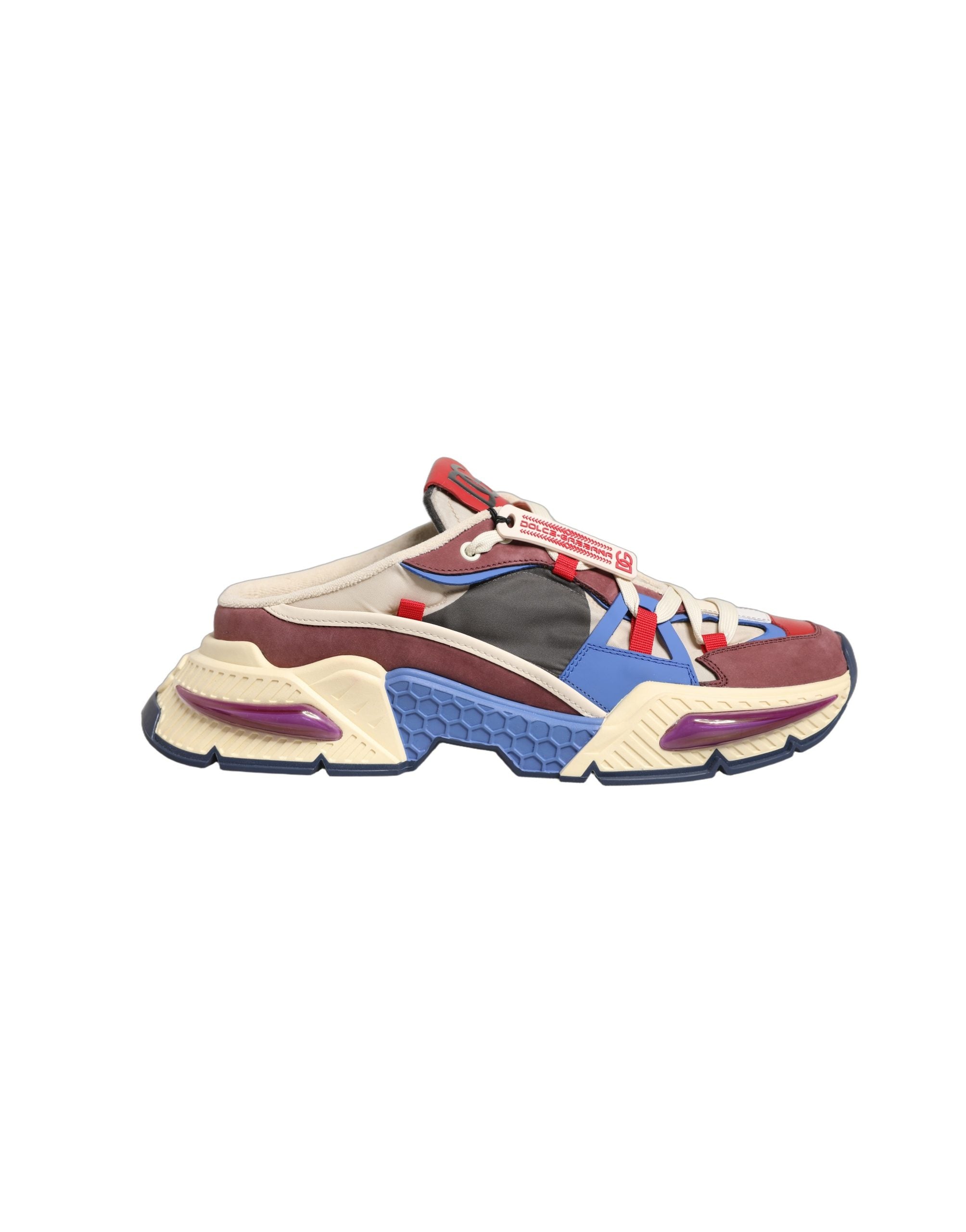 Dolce & Gabbana Multicolor Low Top Airmaster Men Sneakers Men's Shoes (Pre-Owned)