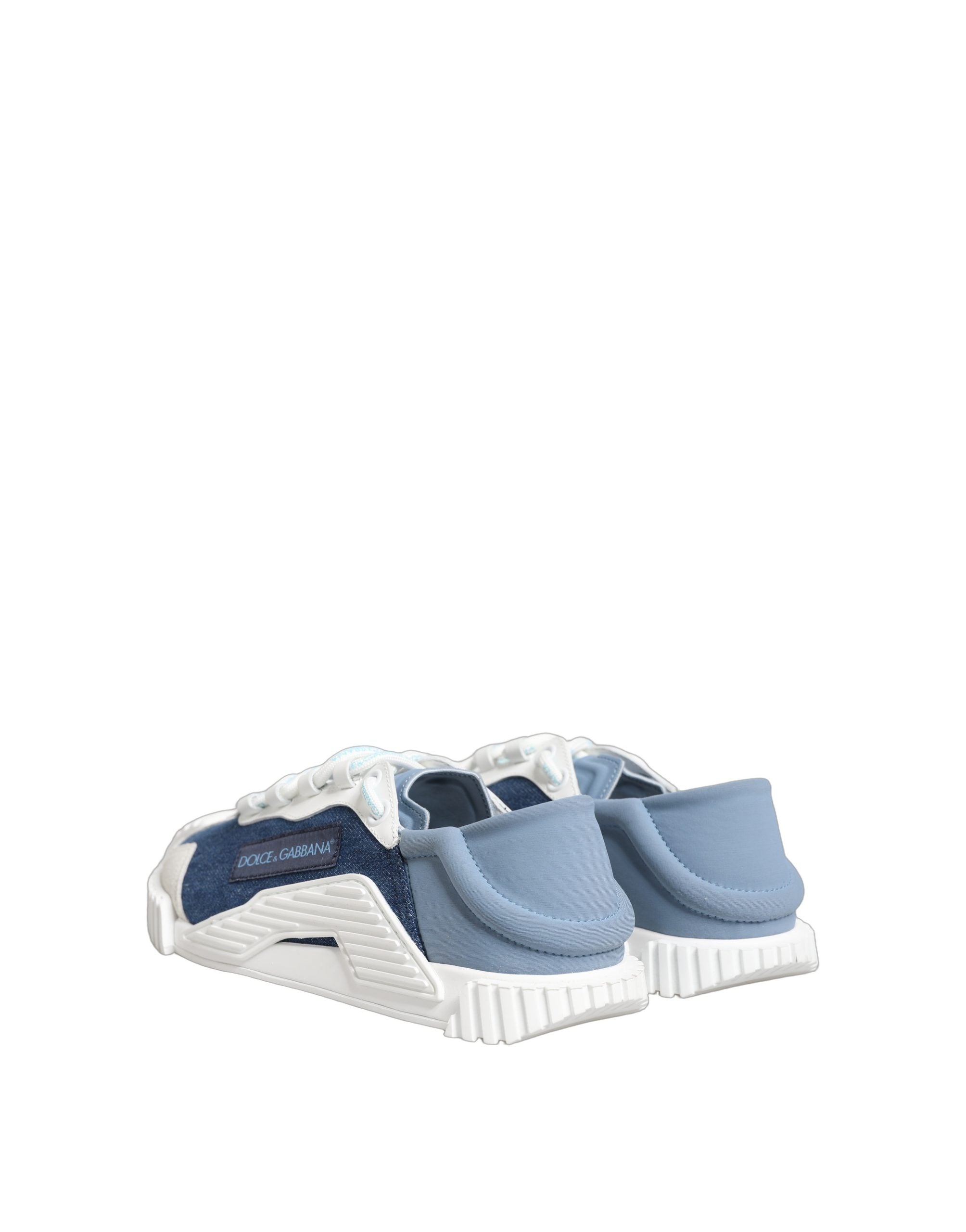 Dolce & Gabbana Blue White Low Top NS1 Sneakers Men's Shoes (Pre-Owned)