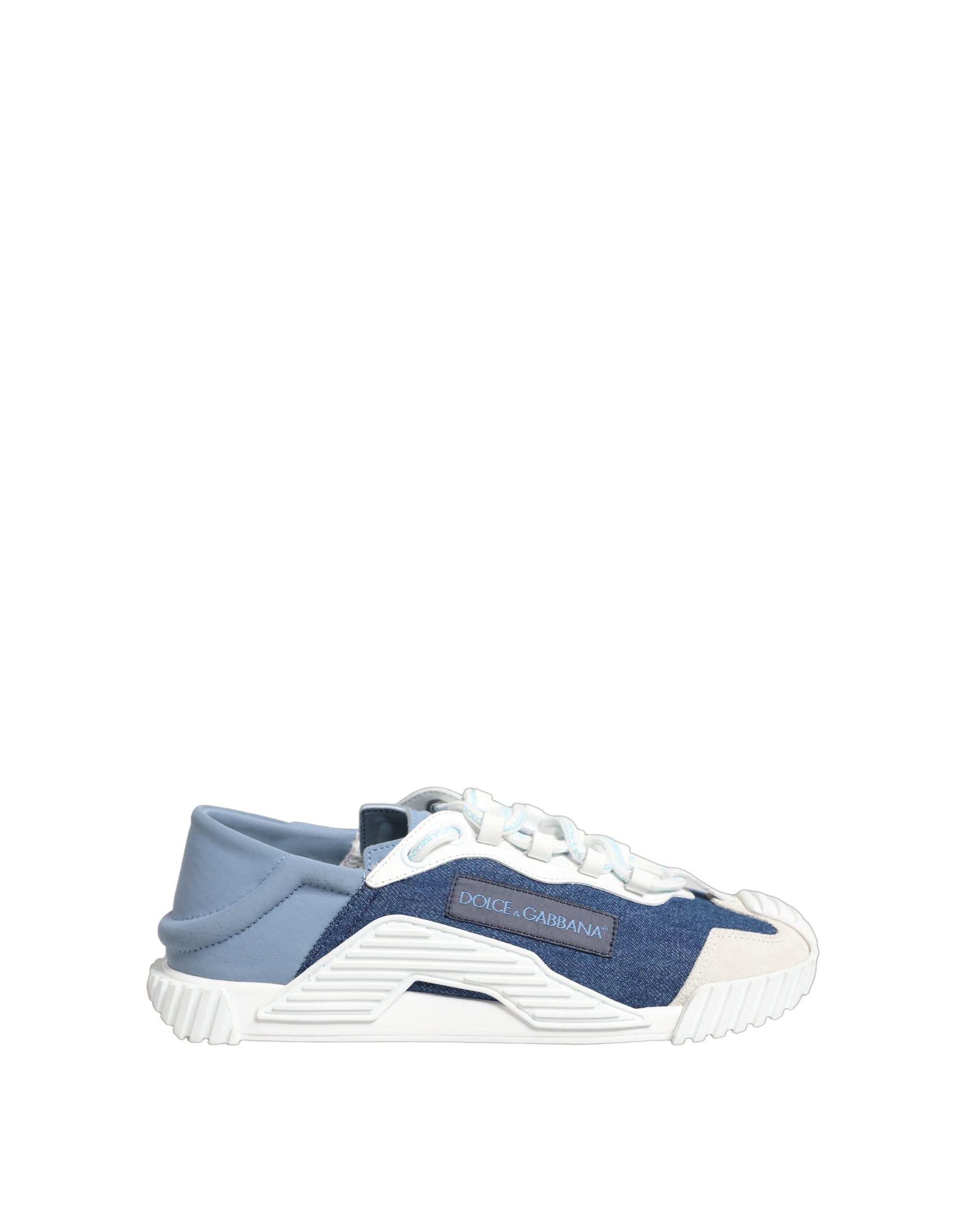 Dolce & Gabbana Blue White Low Top NS1 Sneakers Men's Shoes (Pre-Owned)