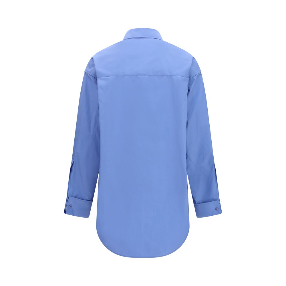 Balenciaga Blue Cotton Women's Shirt