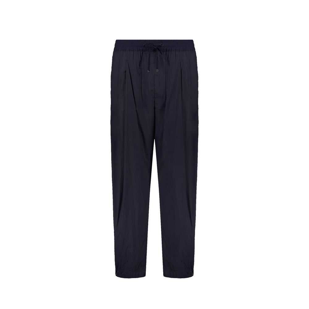 Herno Blue Elastane Casual Women's Pants