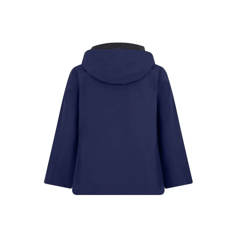 Herno Blue Polyester Rain Women's Coat