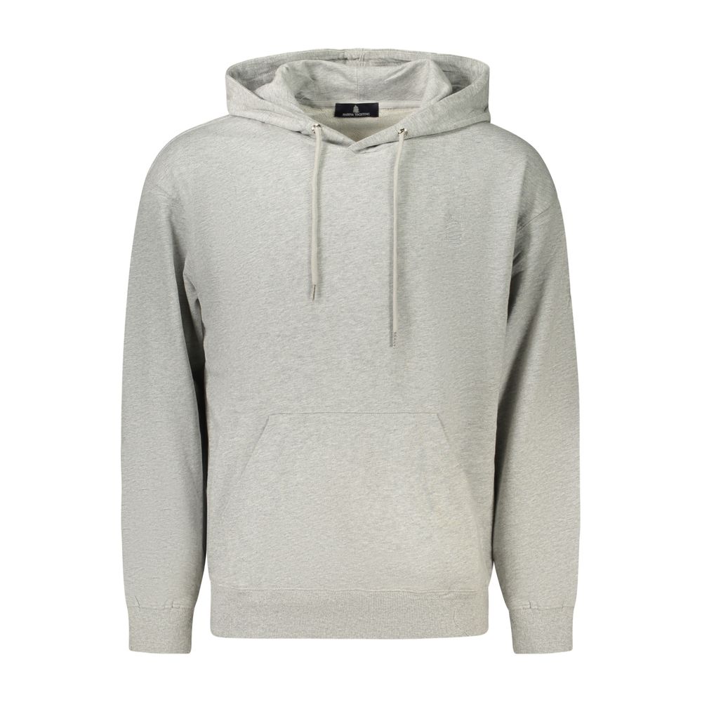 Marina Yachting Gray Cotton Men's Men's Sweatshirt