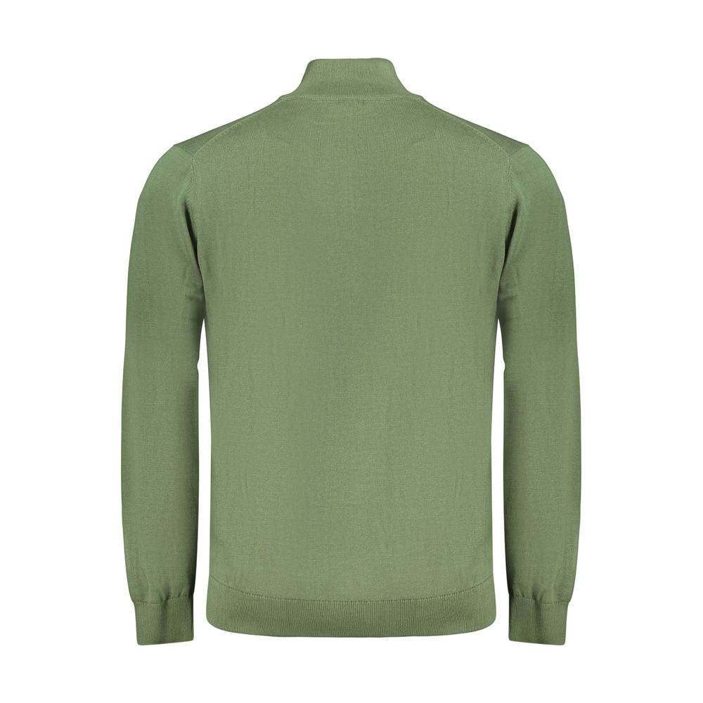 Norway 1963 Verde Cotton Men's Men's Cardigan