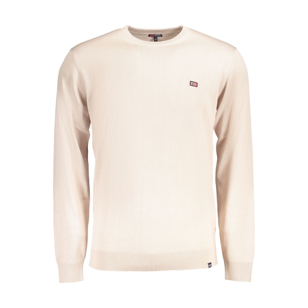 Norway 1963 Beige Cotton Men's Men's Sweater