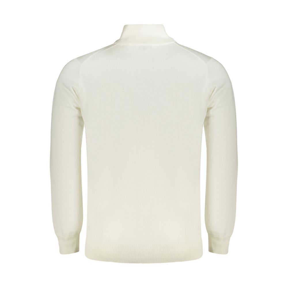 Norway 1963 White Cotton Men's Men's Sweater