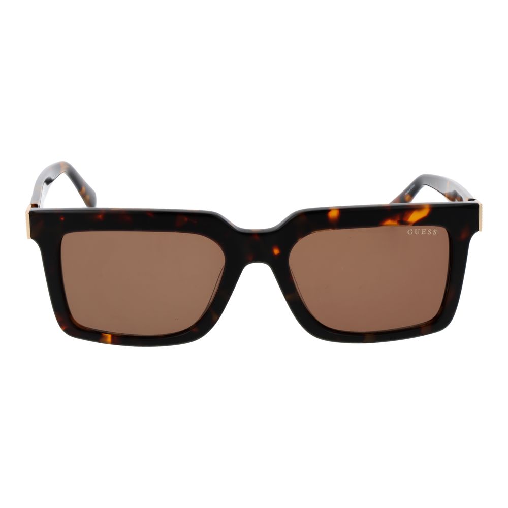 Guess Brown Acetate Men's Sunglasses