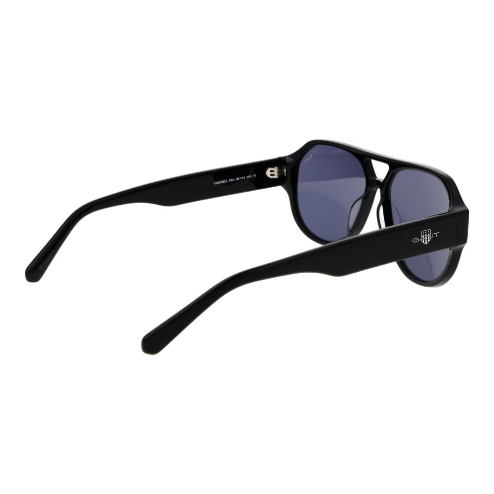 Gant Black Acetate Men's Sunglasses