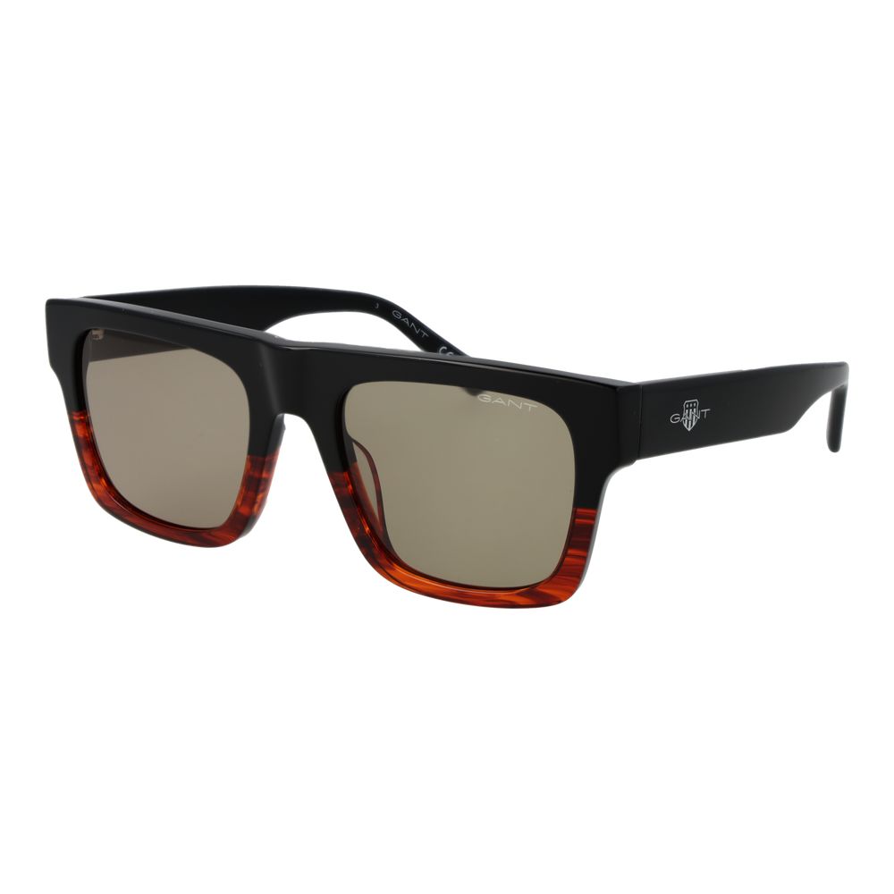 Gant Black Acetate Men's Sunglasses