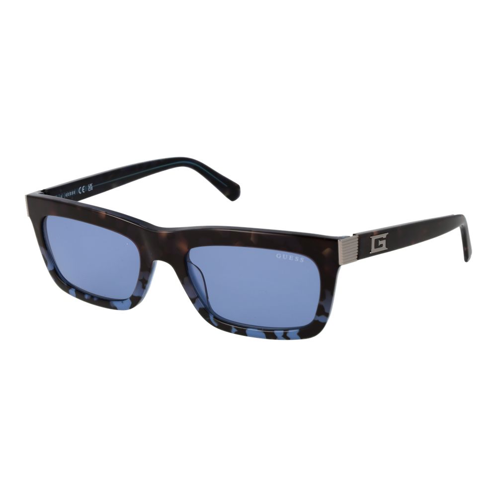 Guess Blue Acetate Men's Sunglasses
