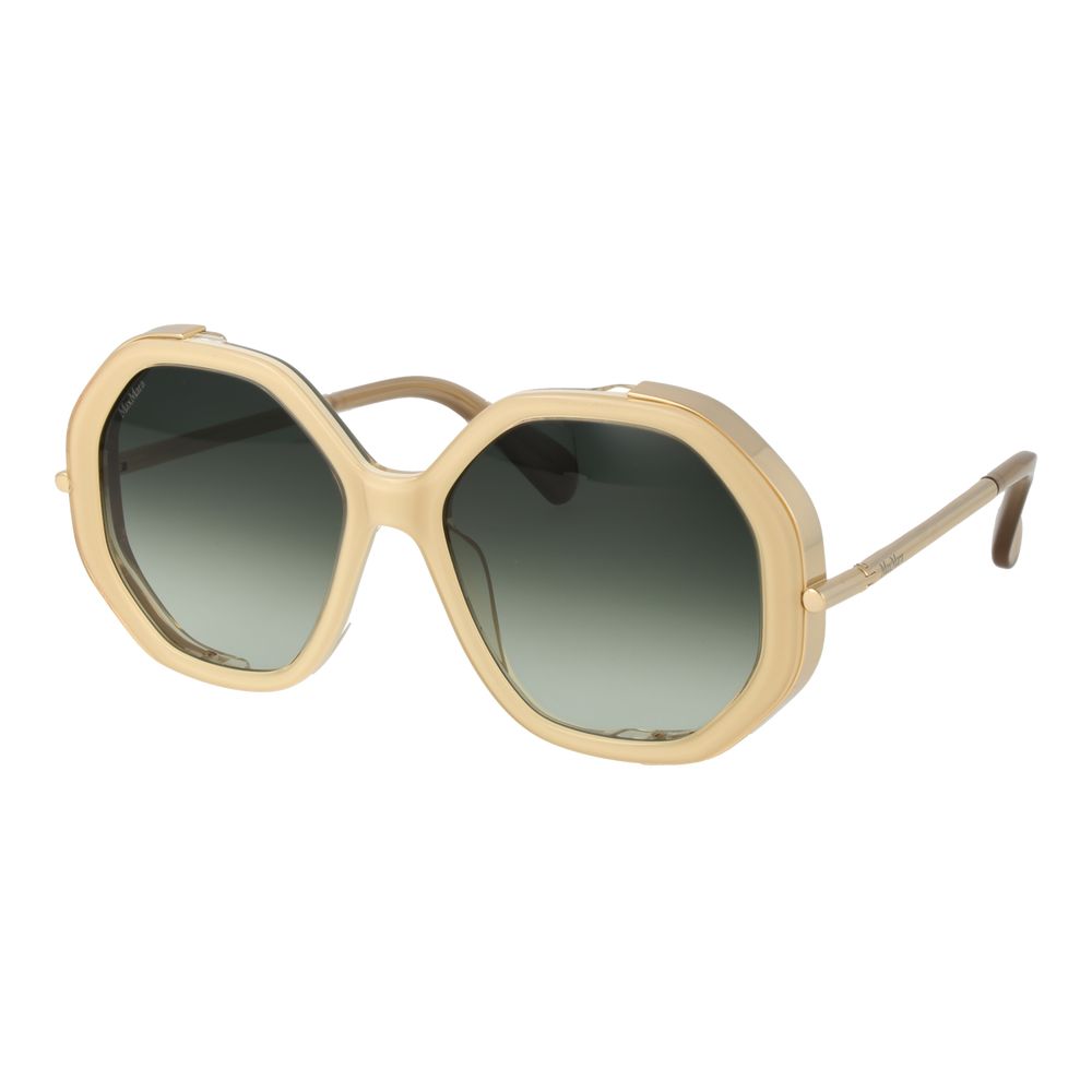Max Mara Beige Acetate Women's Sunglasses