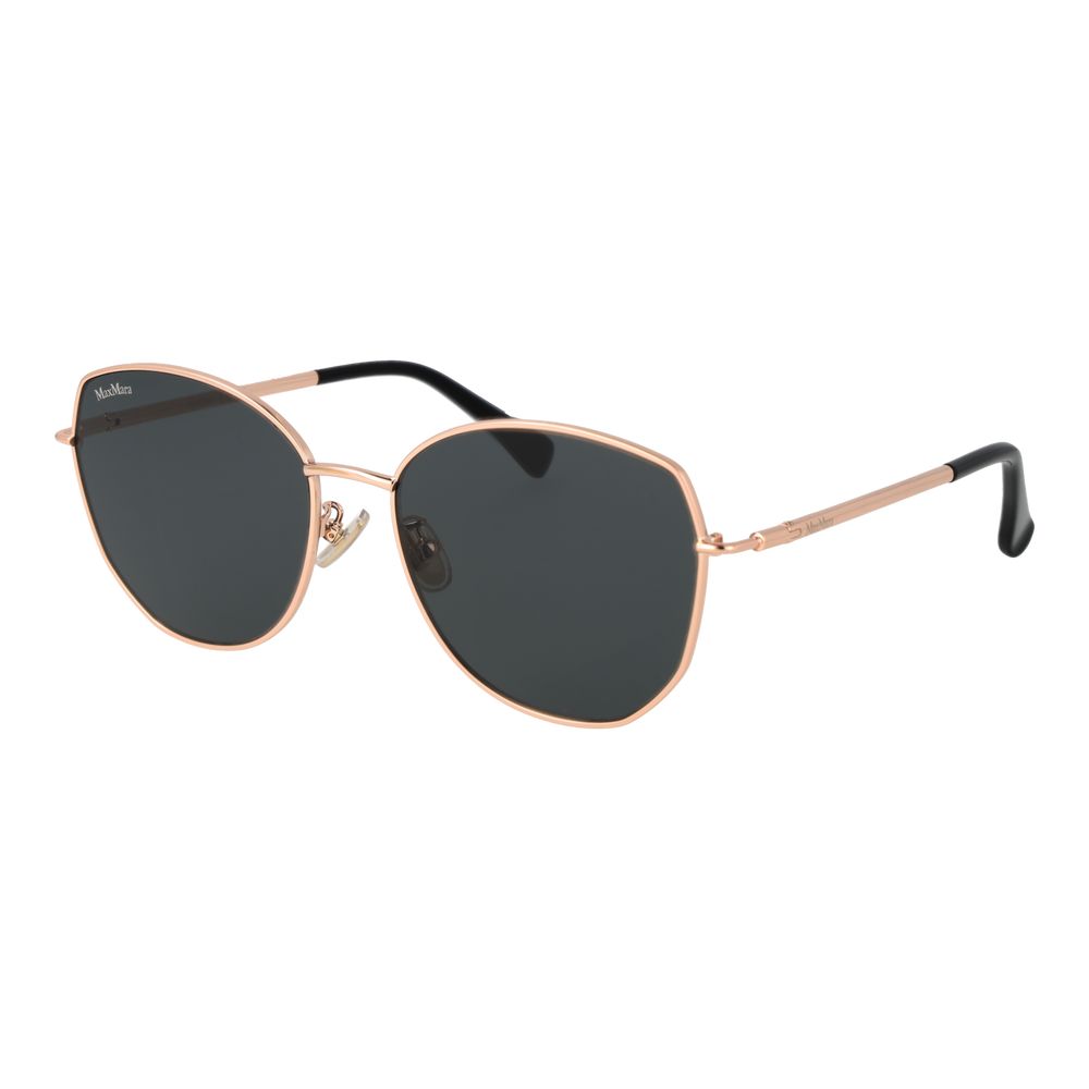 Max Mara Rose Gold Metal Women's Sunglasses