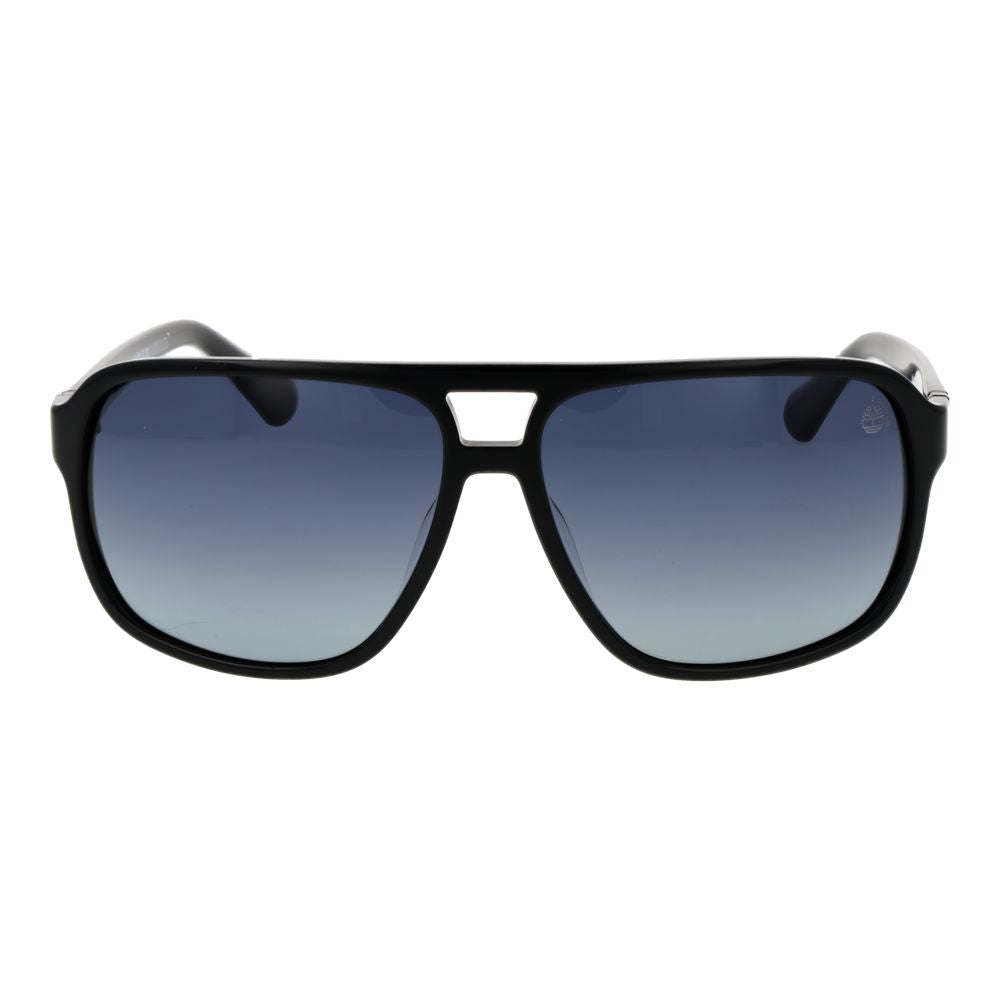 Timberland Black Acetate Men's Sunglasses