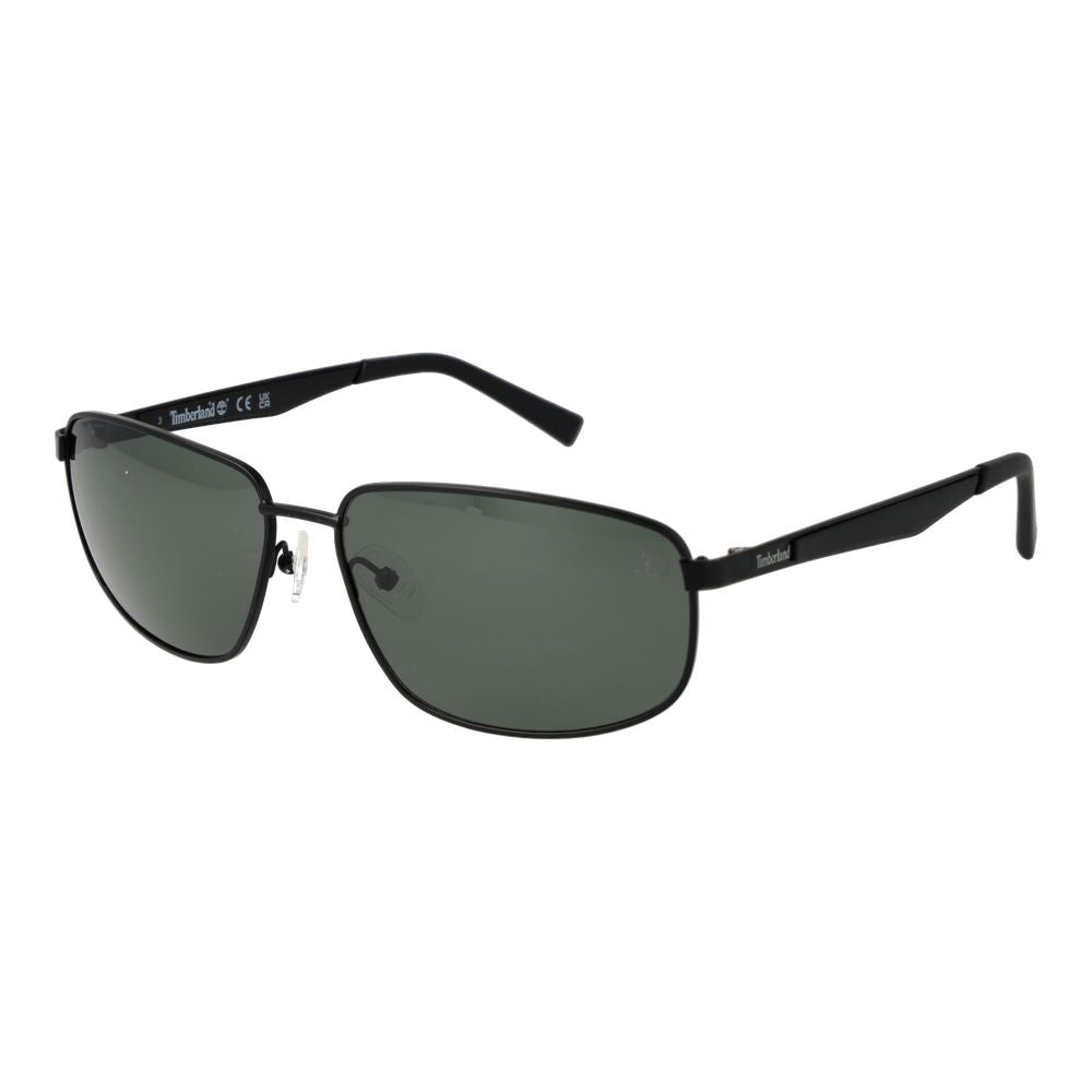 Timberland Black Metal Men's Sunglasses
