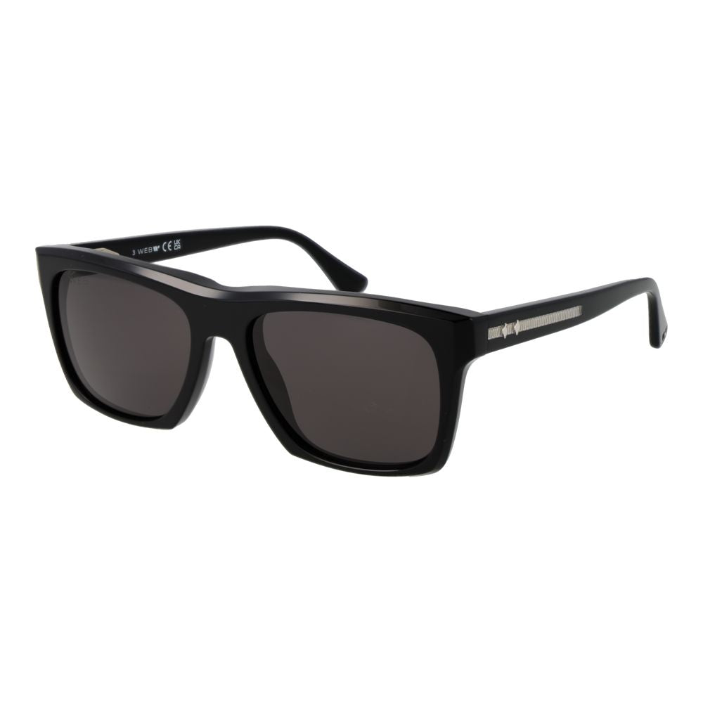 Web Black Acetate Men's Sunglasses