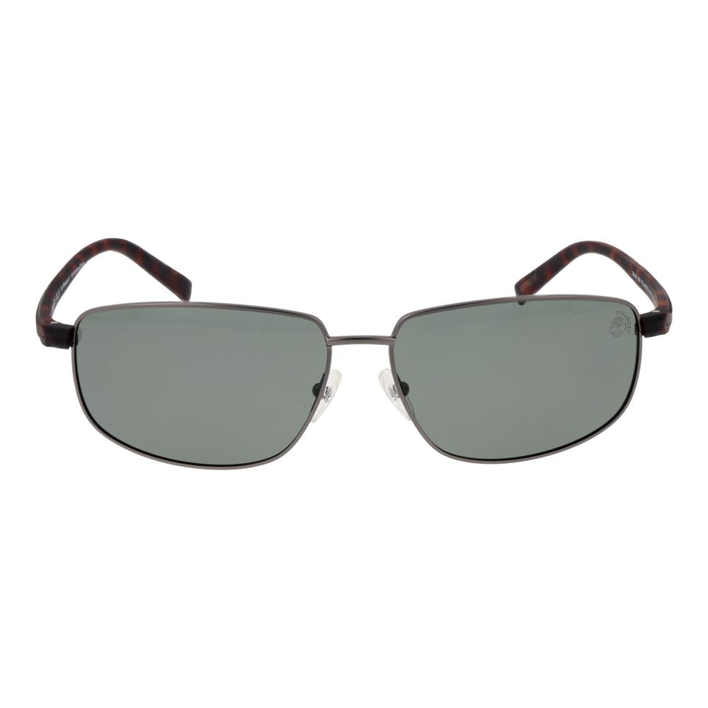 Timberland Gray Metal Men's Sunglasses