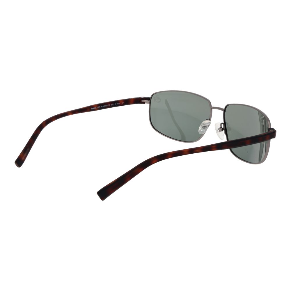 Timberland Gray Metal Men's Sunglasses