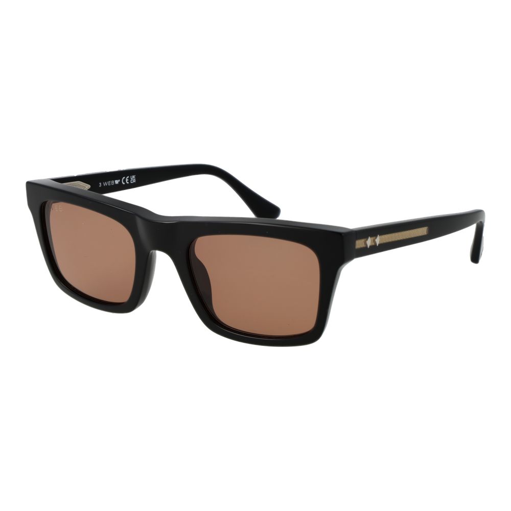 Web Black Acetate Men's Sunglasses