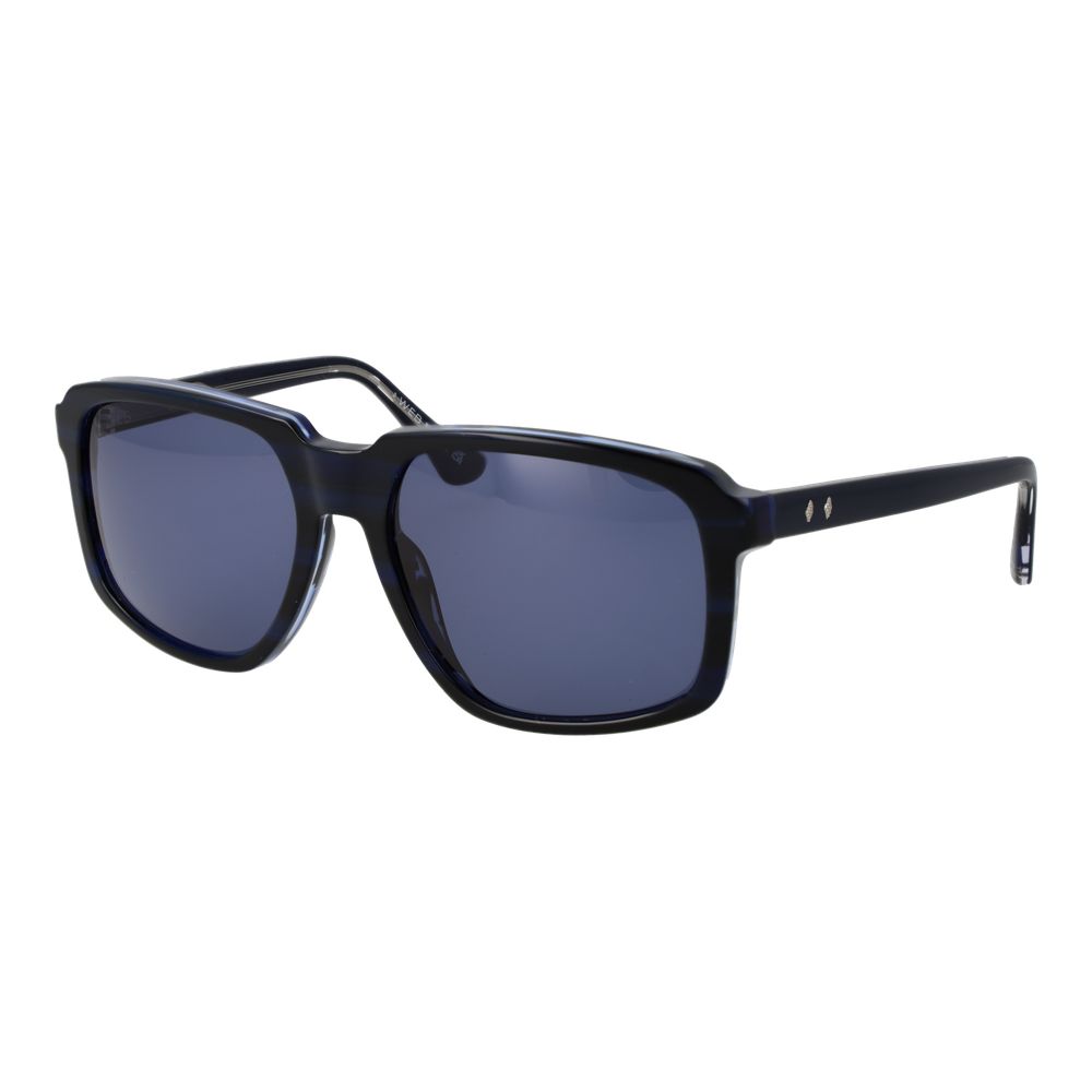 Web Blue Acetate Men's Sunglasses