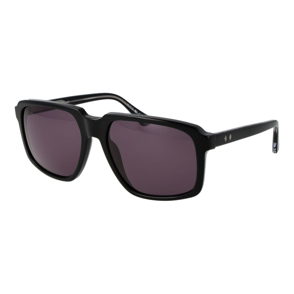 Web Black Acetate Men's Sunglasses