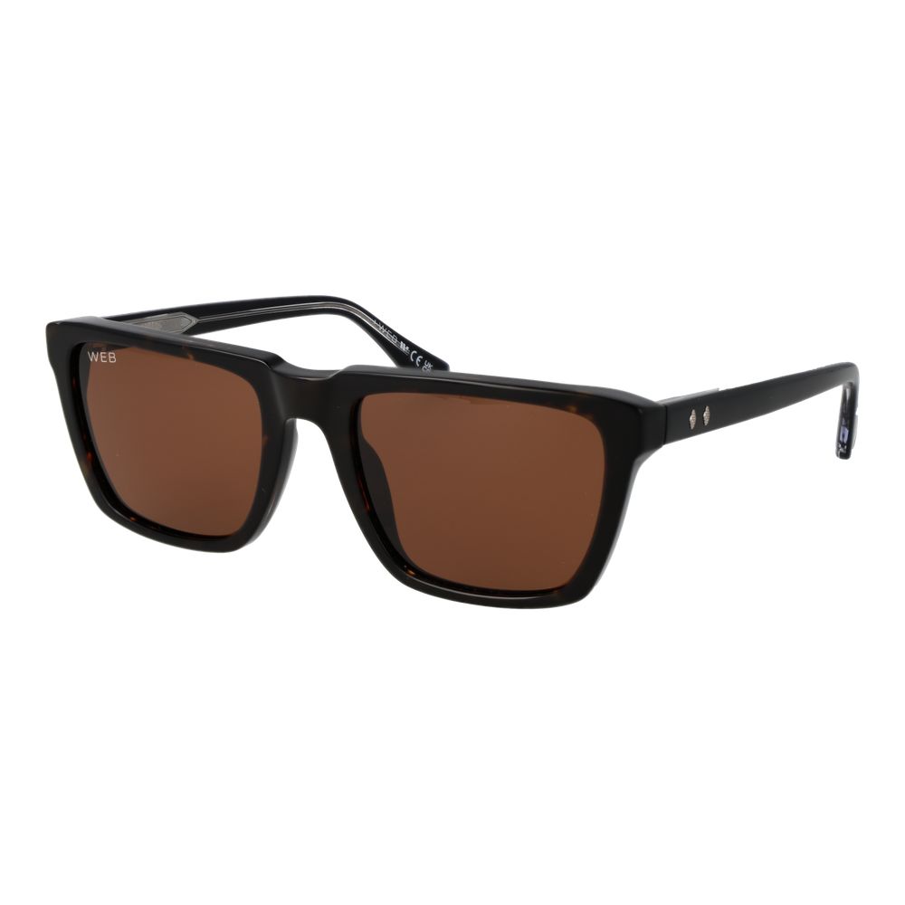 Web Black Acetate Men's Sunglasses