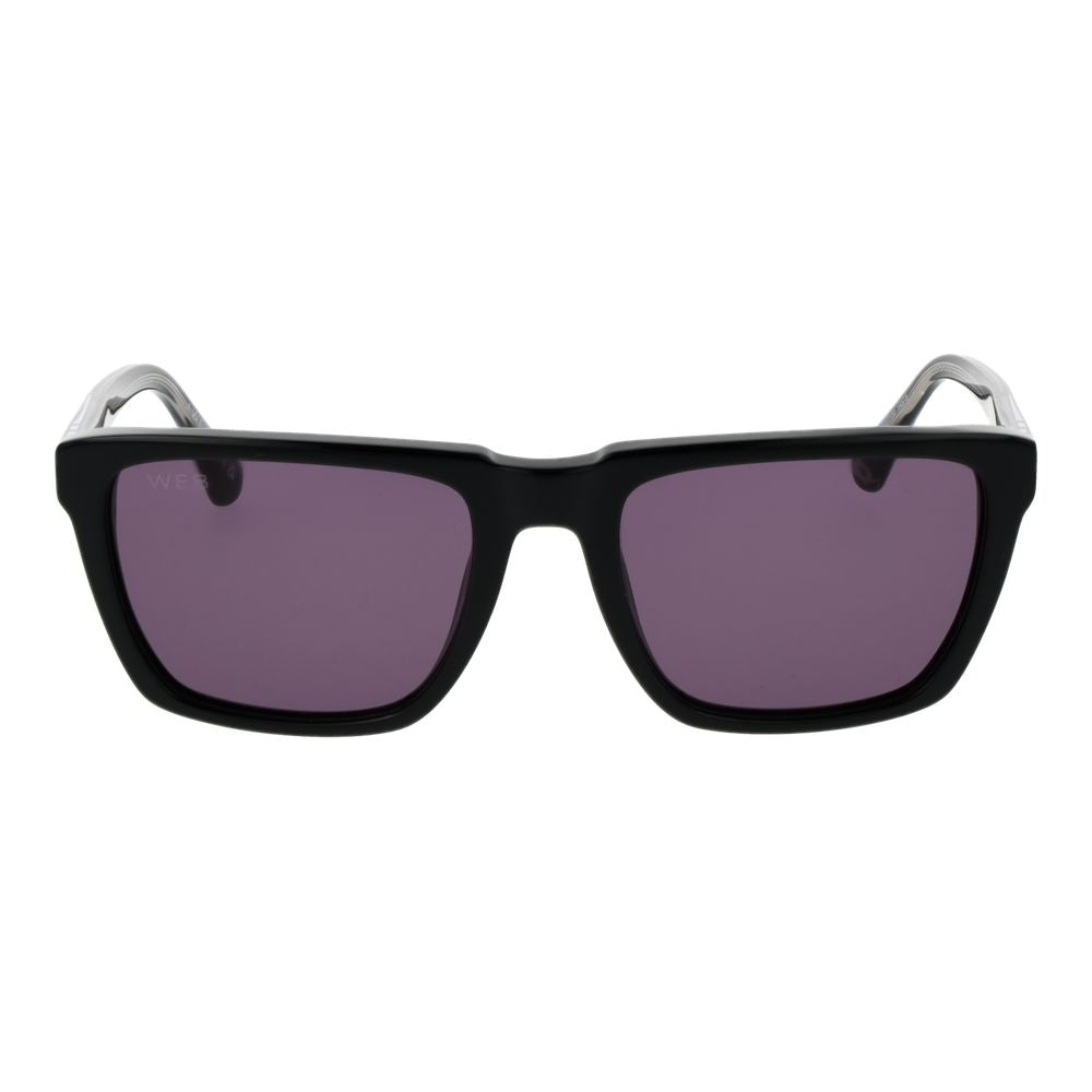 Web Black Acetate Men's Sunglasses