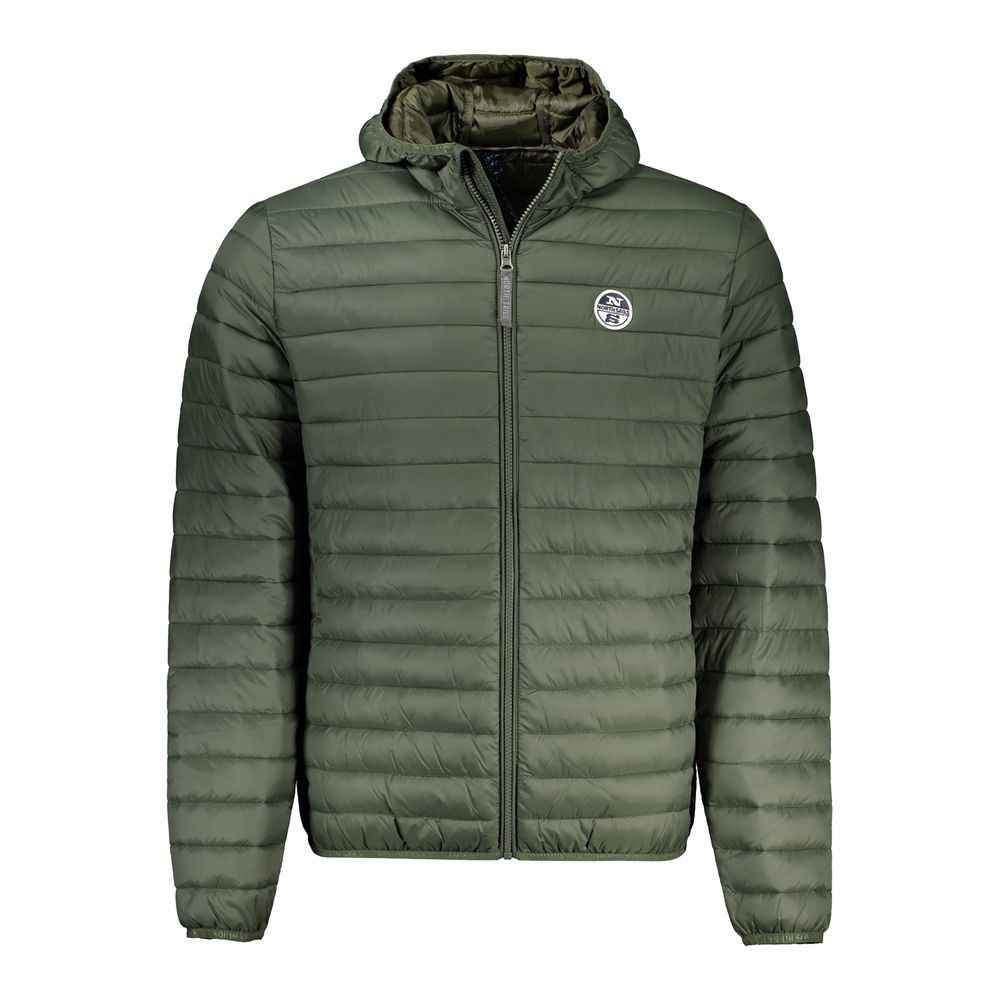 North Sails Green Polyamide Men Men's Jacket