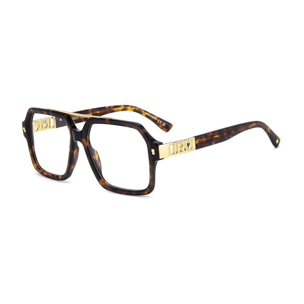Dsquared² Brown Acetate Glasses Men's (Frames)