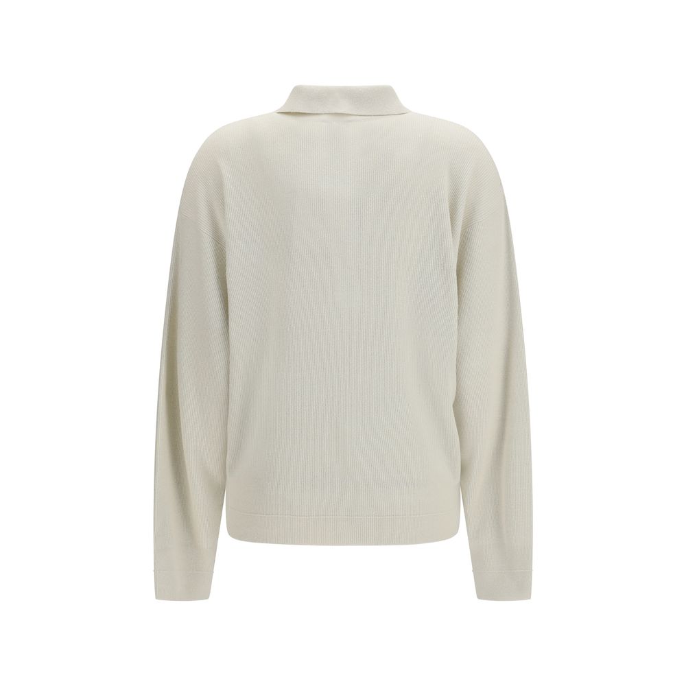 Calvin Klein Beige Silk Women's Sweatshirt