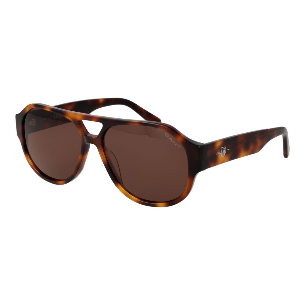 Gant Brown Acetate Men's Sunglasses