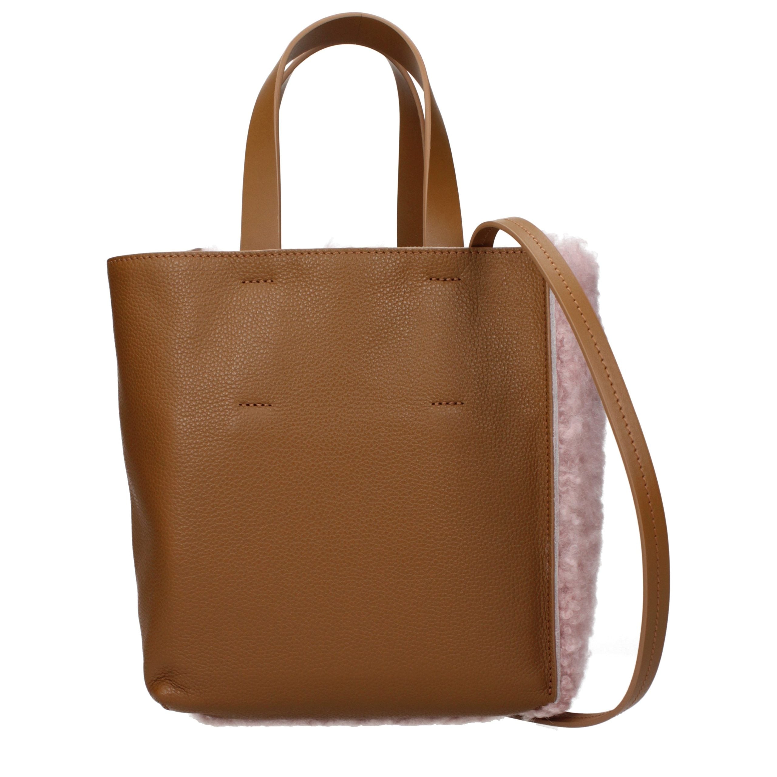 Marni Pink Leather Women's Handbag