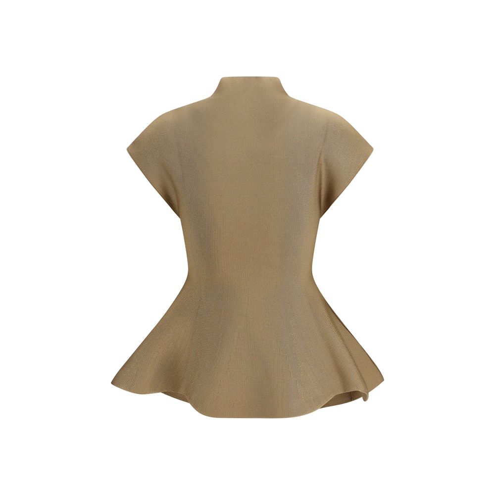Khaite Beige Viscose Women's Blouse