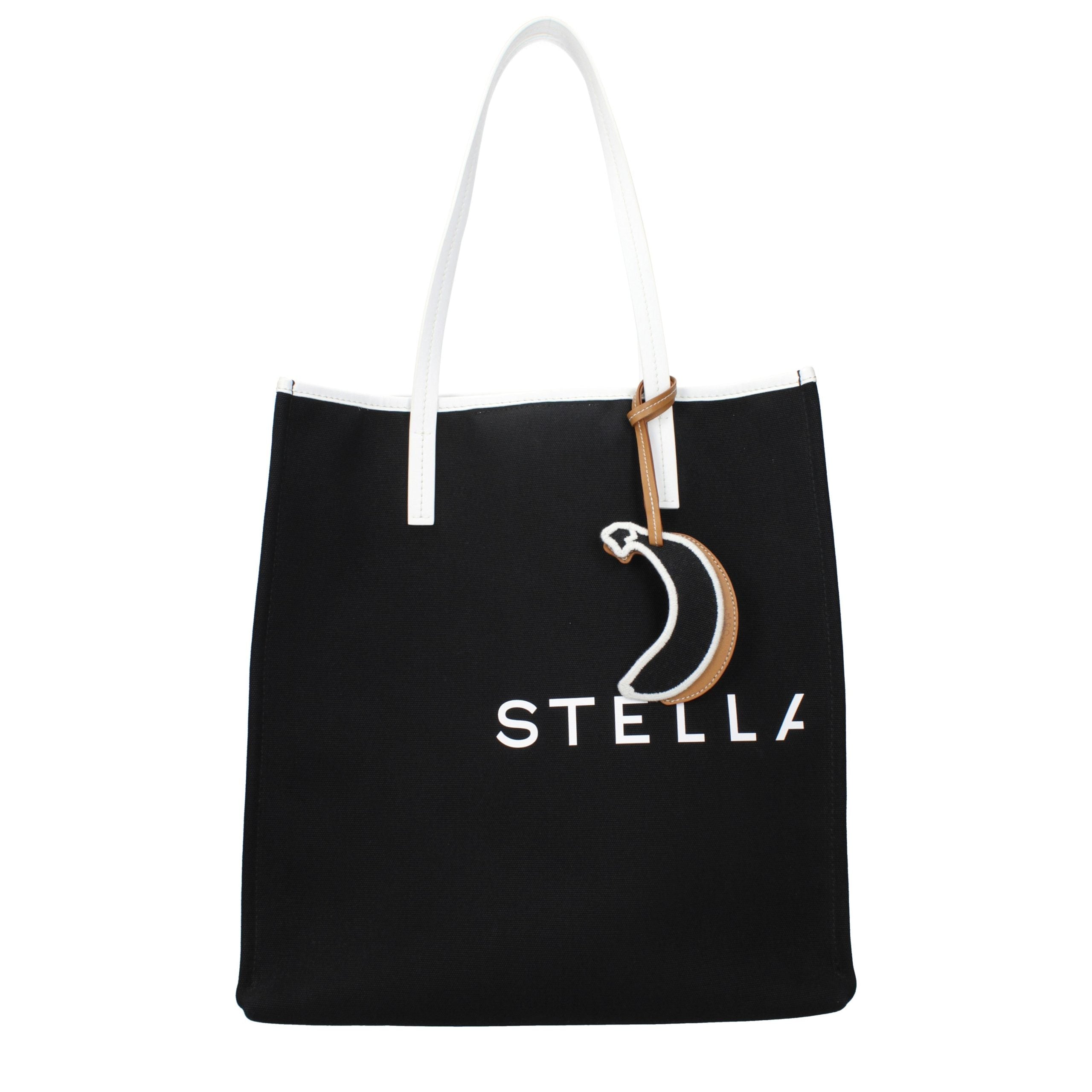 Stella McCartney Black Fabric Shoulder Women's Bag