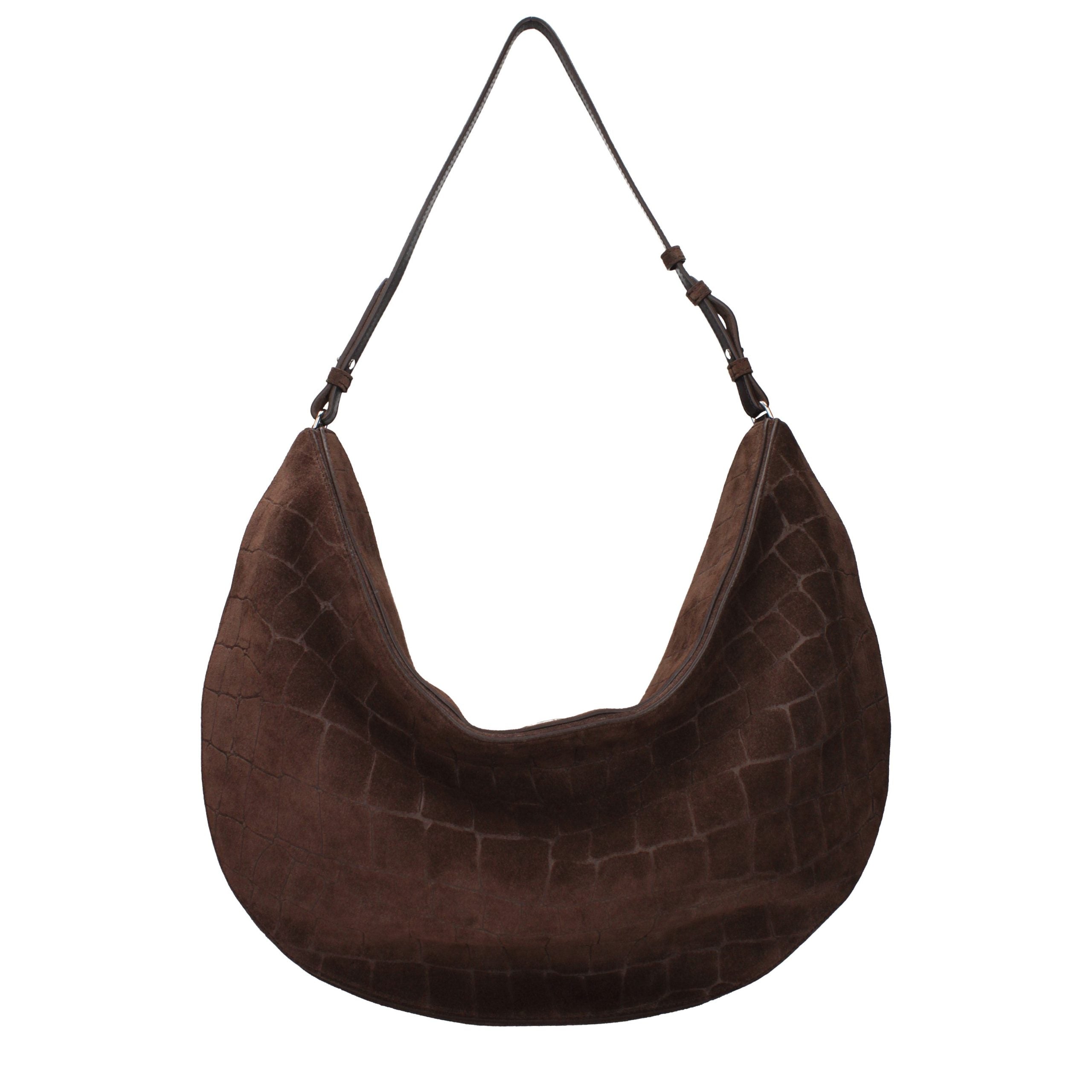 Jacquemus Brown Leather Shoulder Women's Bag