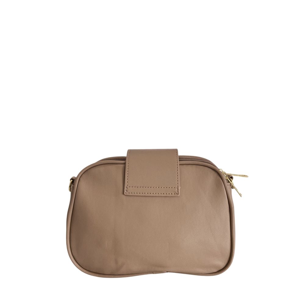Baldinini Trend Beige PU Women Women's Crossbody