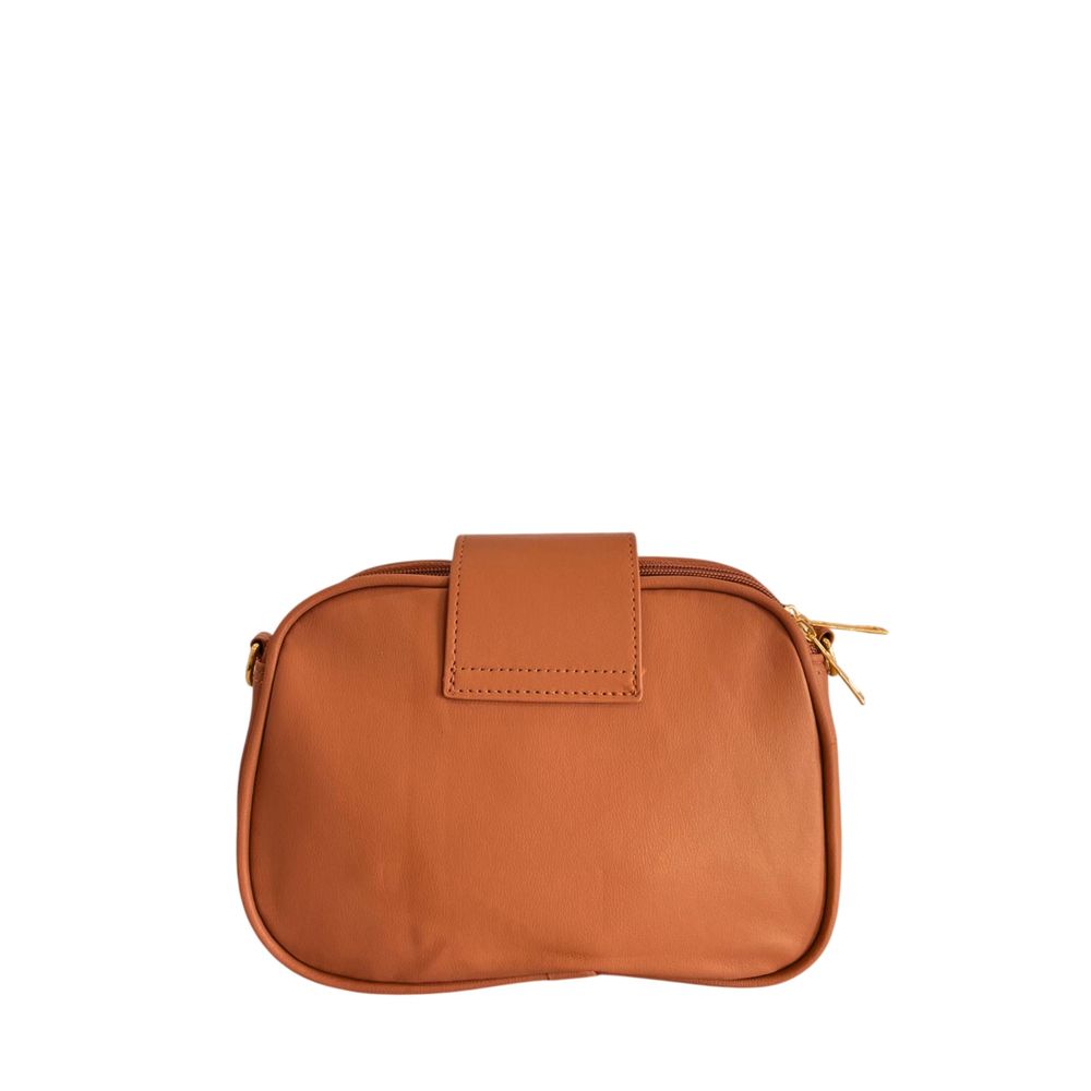 Baldinini Trend Brown PU Women Crossbody Women's Bag