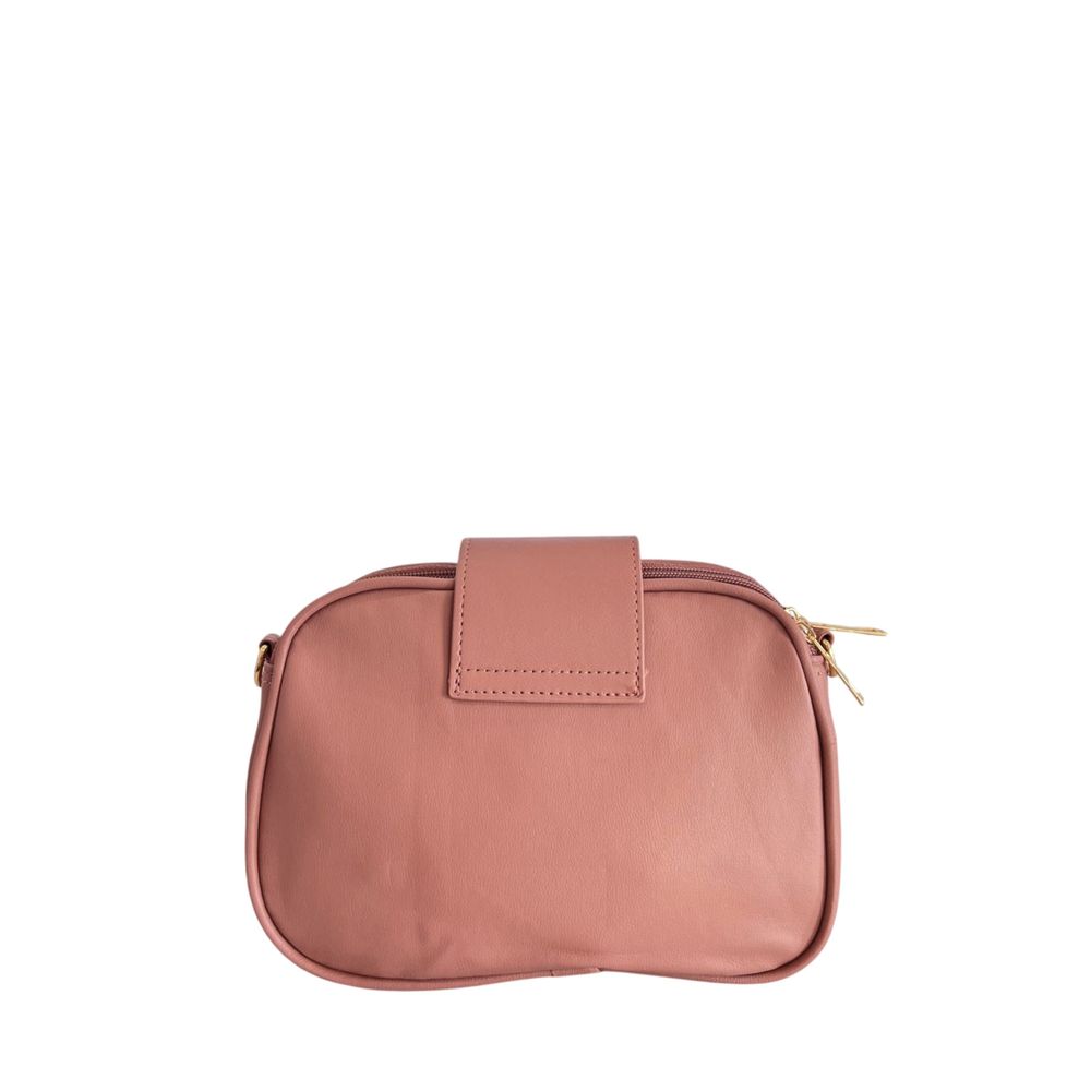 Baldinini Trend Pink PU Women Crossbody Women's Bag