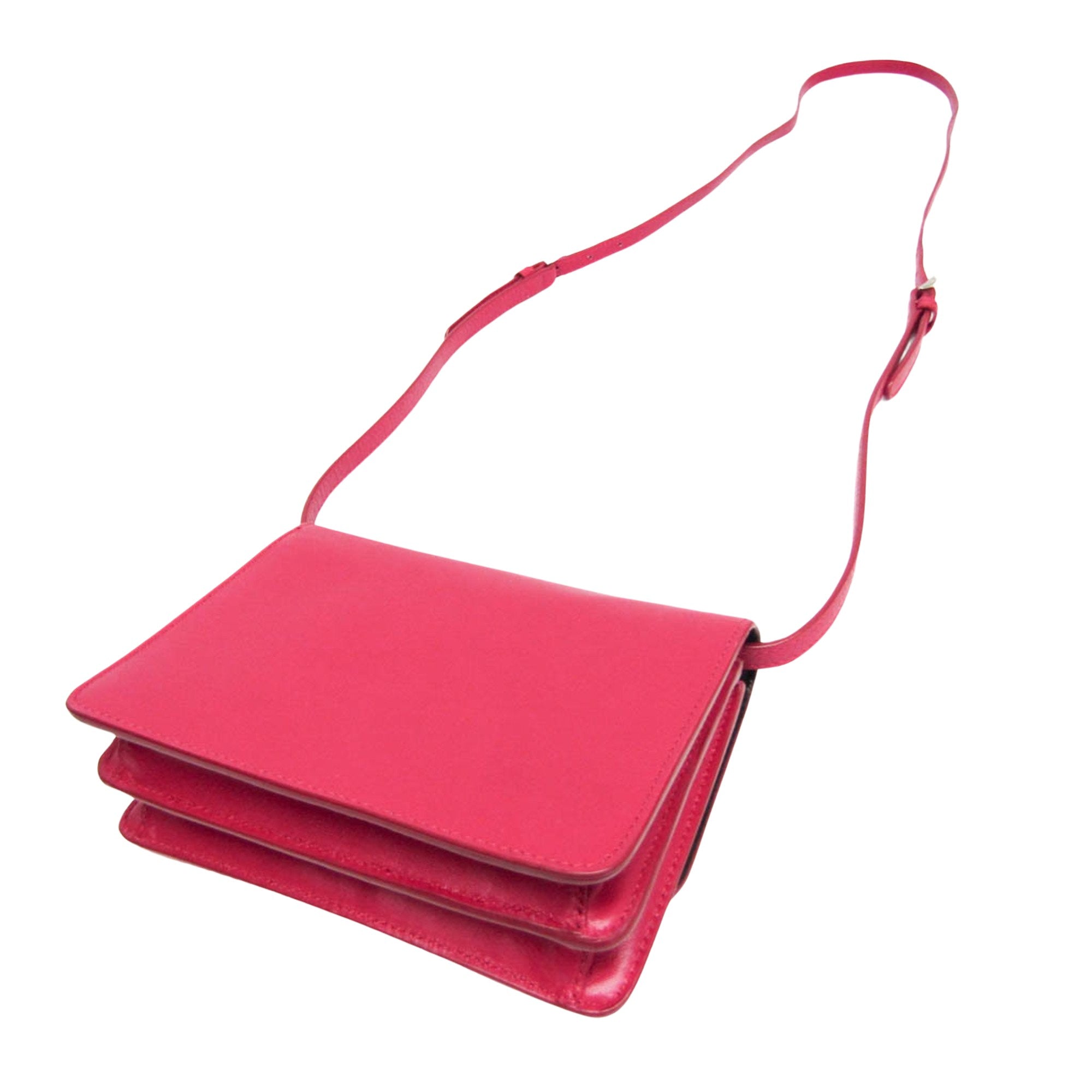 Prada Saffiano Pink Leather Shopper Bag (Pre-Owned)