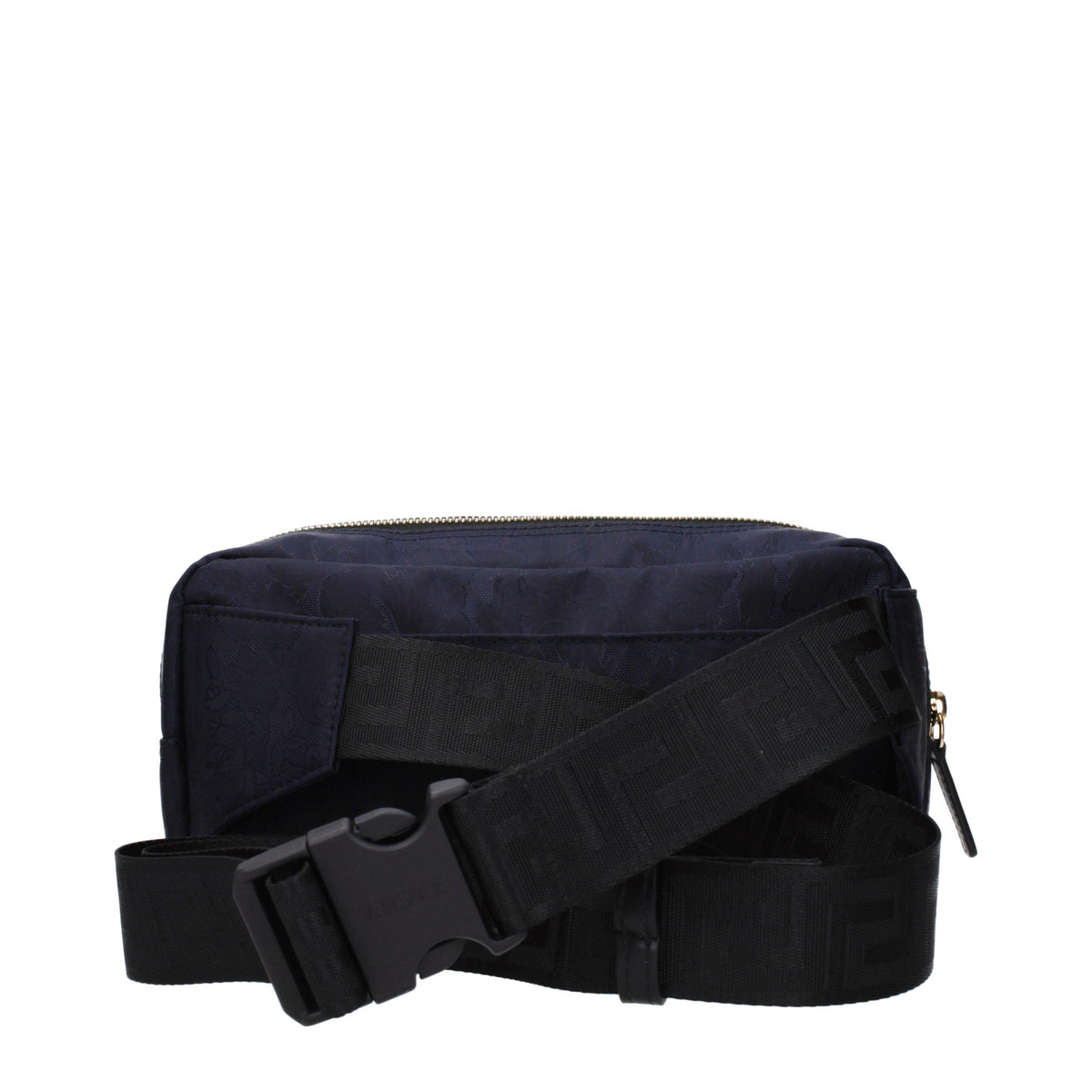 Versace Blue Fabric Men's Backpack