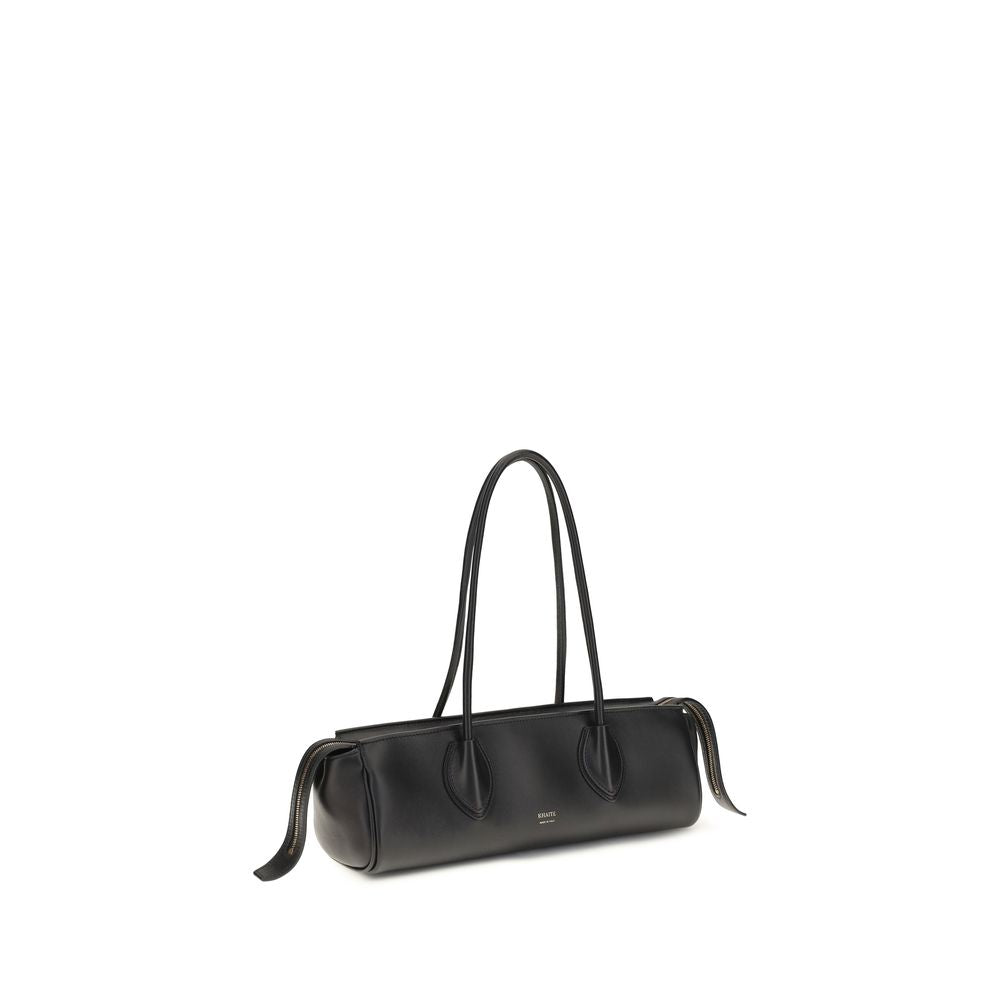 Khaite Black Lamb Ovis Aries Aries Shoulder Women's Bag