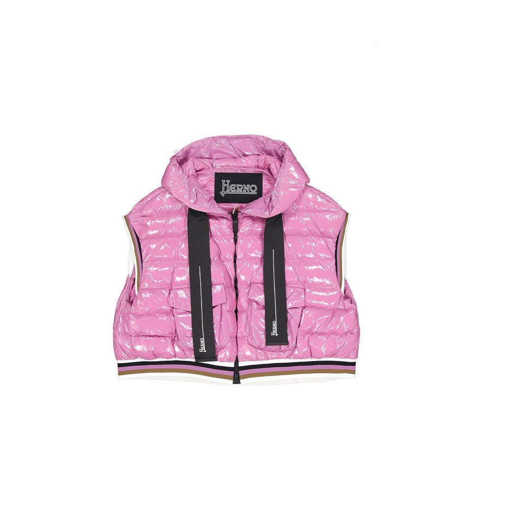 Herno Multicolor Polyamide Sleeveless Women's Jacket