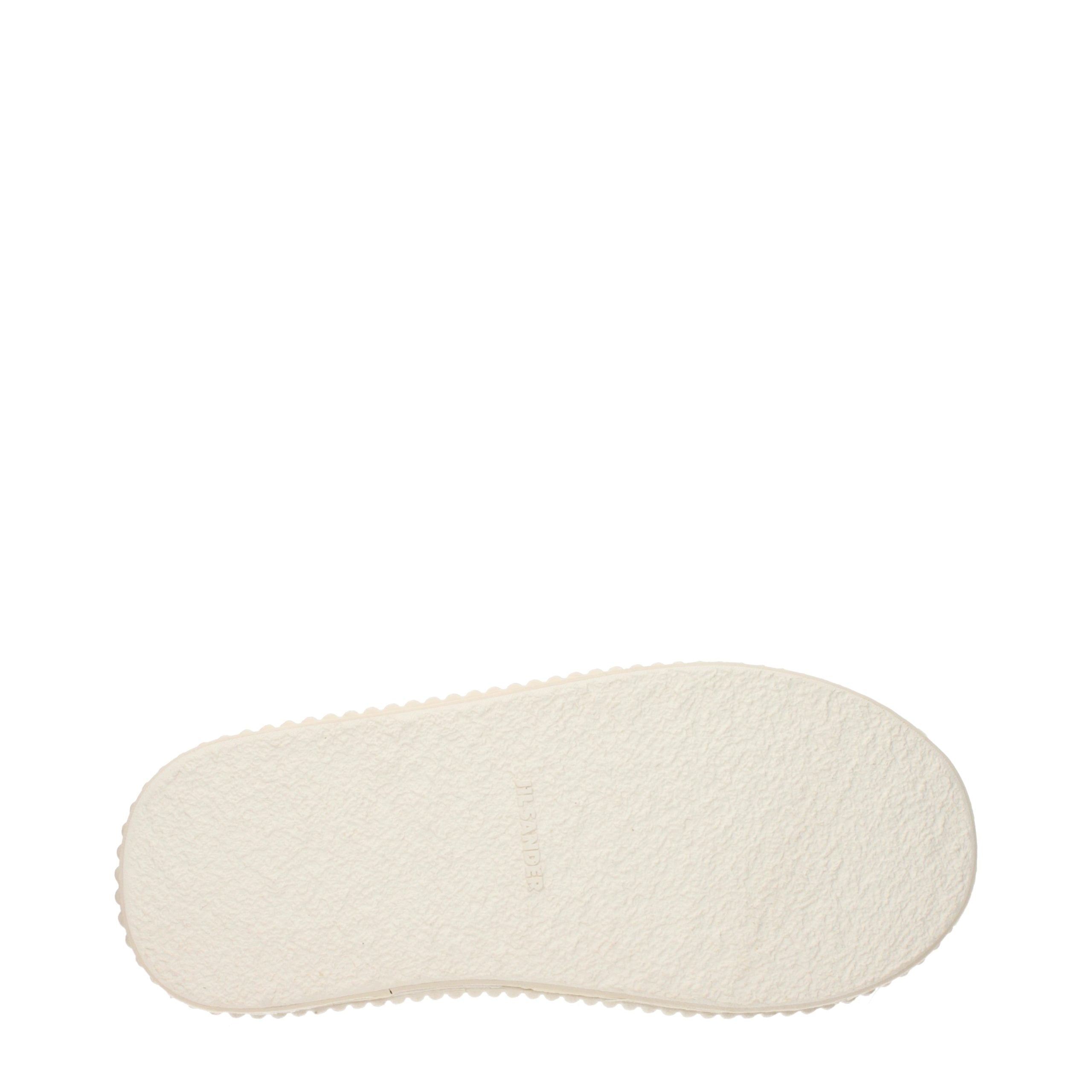 Jil Sander White Leather Platform Women's Sneakers