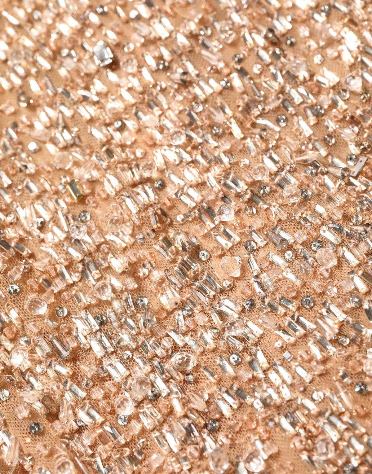 Dolce & Gabbana Brown Crystal Embellished Mermaid Gown Women's Dress