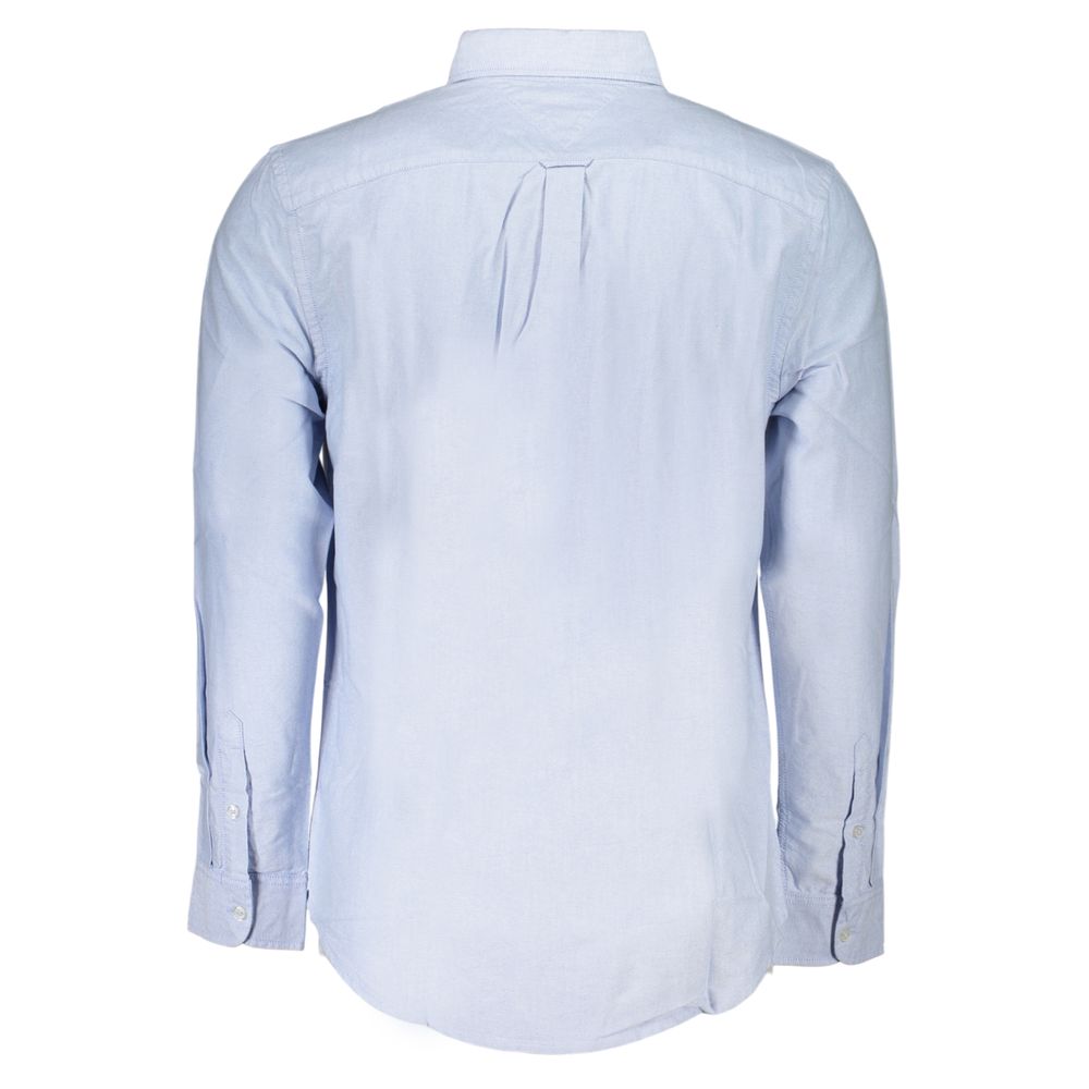 Tommy Hilfiger Azzurro Cotton Men's Men's Shirt
