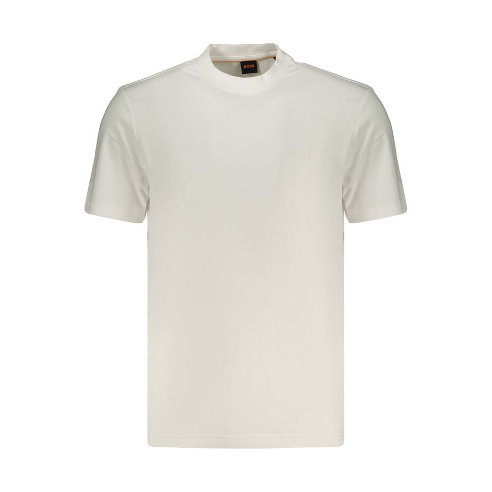 Hugo Boss White Cotton Men's Men's T-Shirt